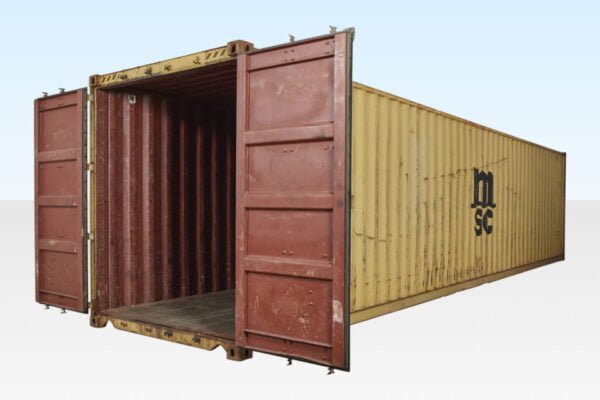 40FT X 8FT USED SHIPPING CONTAINER – HIGH-CUBE