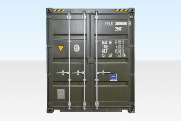 20FT HIGH CUBE CONTAINER – ONE TRIP (9FT 6′ HIGH)