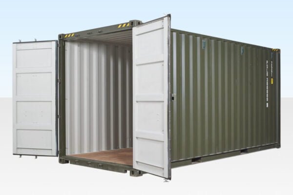 20FT HIGH CUBE CONTAINER – ONE TRIP (9FT 6′ HIGH)