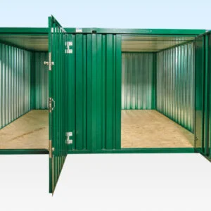 3M X 4.2M SIDE LINKED FLAT PACK CONTAINER BUNDLE (POWDER COATED)